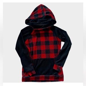 Buffalo Plaid Women’s Hooded Top